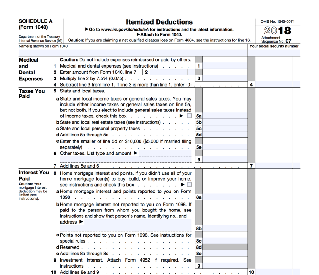 How To Reduce Your Tax Bill With Itemized Deductions Bench 2 1024x883 