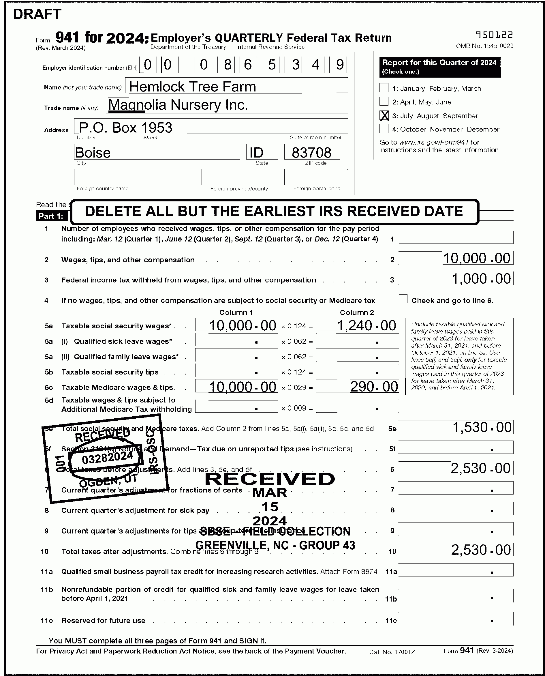 3.11.13 Employment Tax Returns | Internal Revenue Service with regard to Oklahoma W4 Form 2025