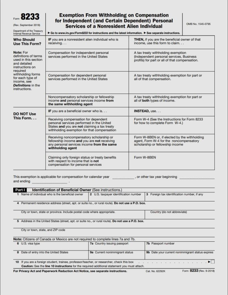 5 Us Tax Documents Every International Student Should Know in 2025 W4 Forms Spanish