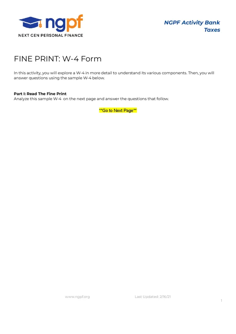 Free W-4 Form Instructions For Maximum Tax Withholding | Printfriendly within W4 Form Instructions 2025