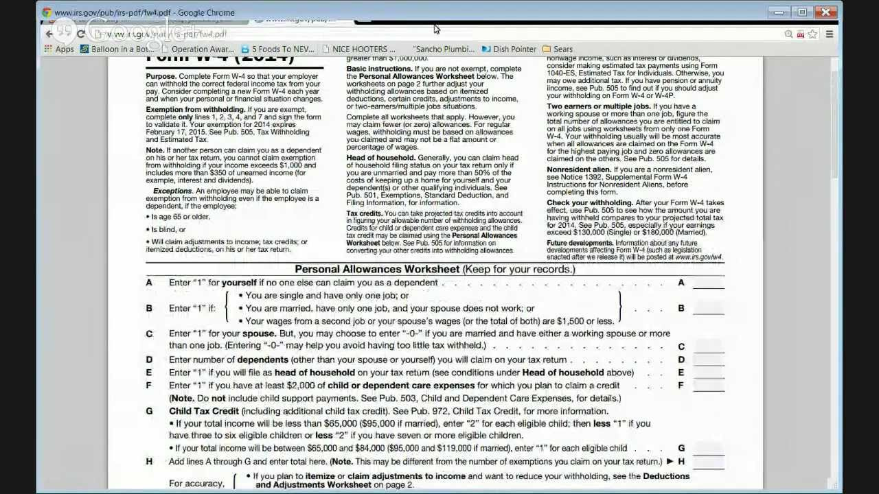 How To Correctly Fill Out W4 Withholding Form - Youtube in Maine W4 2025 Form