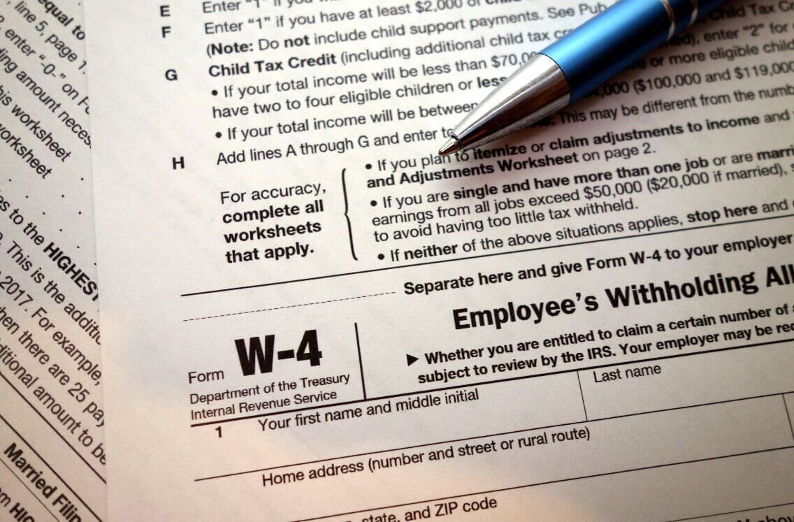 How To Fill Out A W-4 Form | 5 Easy Steps | The Job Blog inside W4 Form 2025 IRS