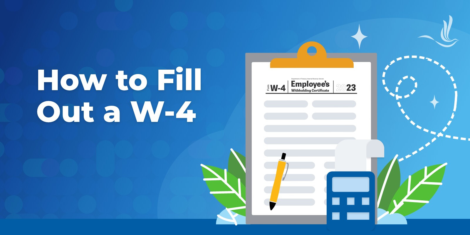 How To Fill Out A W-4 | Optima Tax Relief within Montana W4 Form 2025