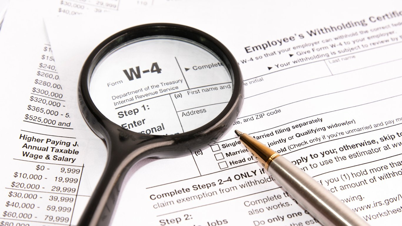 How To Fill Out Form W-4 In 2024 regarding Fillable W4 Form 2025