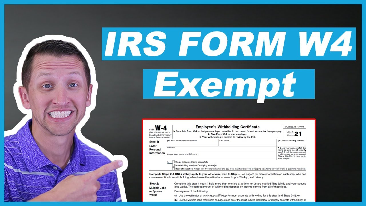 How To Fill Out Irs Form W 4 Exempt throughout W4 Form 2025 Exempt