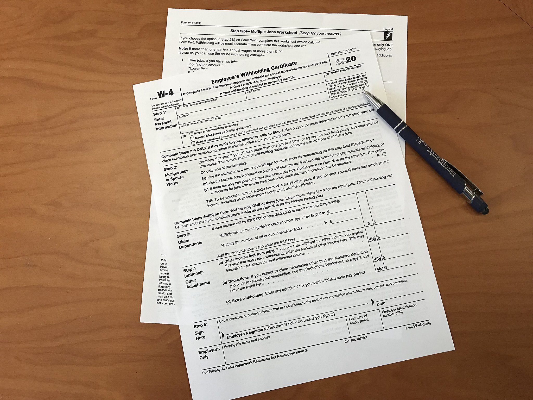 New Irs W-4 Form Could Be Confusing: What You Need To Know inside W4 Form California 2025